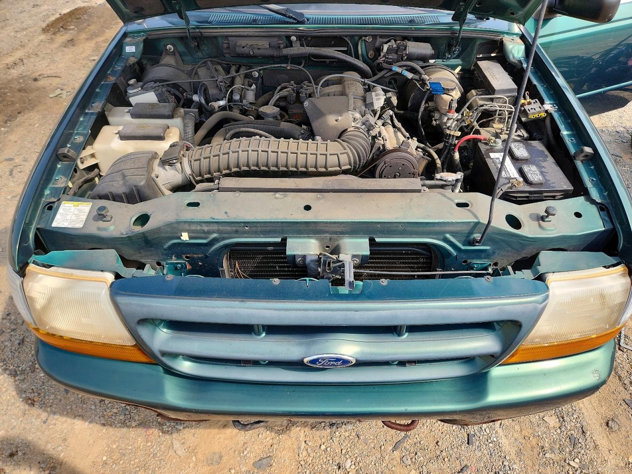 2000 Ford Ranger Super Cab Green vin: 1FTZR15X9YTA20914
