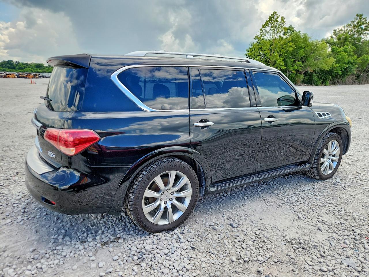 2012 Infiniti Qx56 Base Black vin: JN8AZ2NE3C9022718