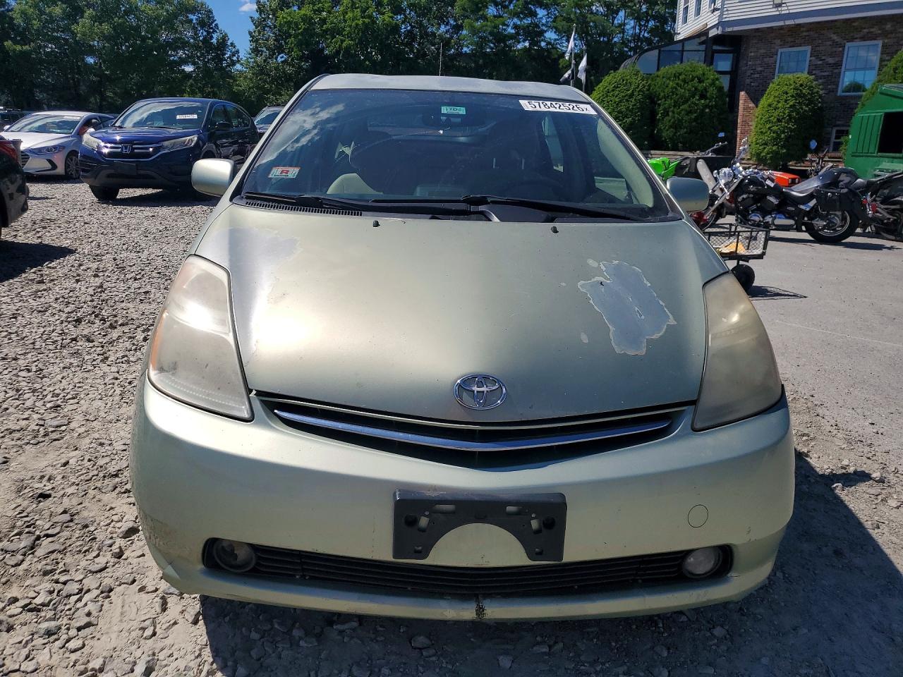2009 Toyota Prius Base Зеленый vin: JTDKB20U793524520