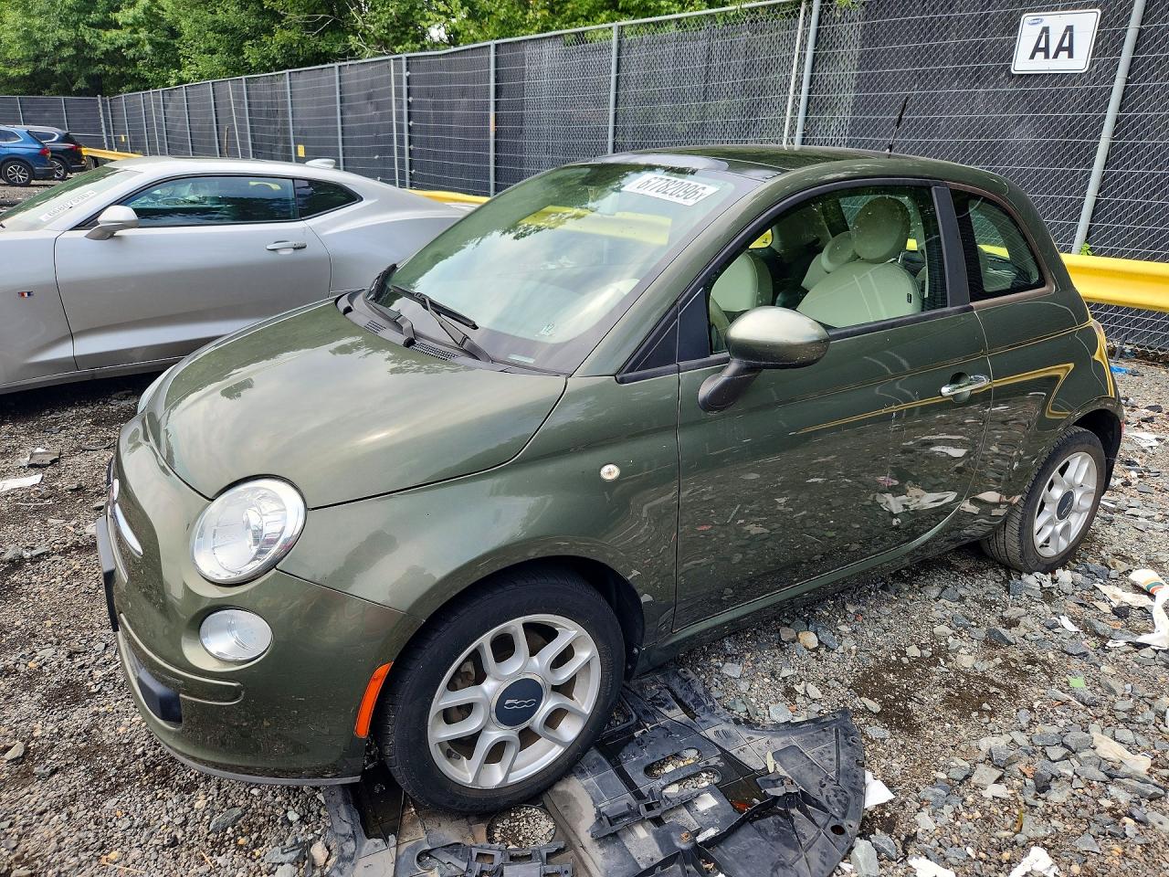 2013 Fiat 500 Pop Зеленый vin: 3C3CFFAR6DT515917