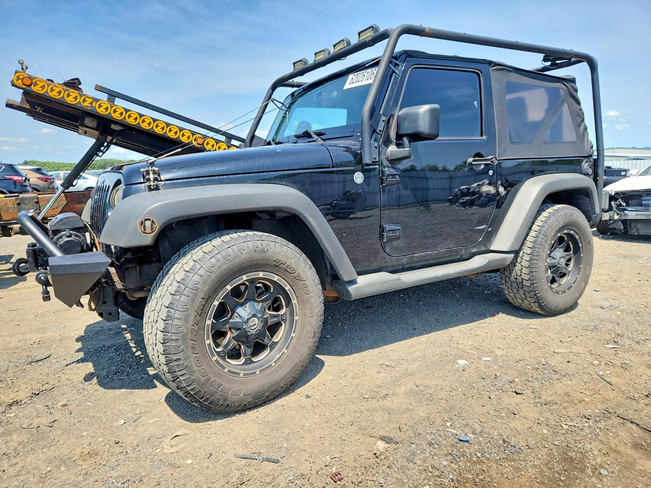 2012 Jeep Wrangler Sport Черный vin: 1C4GJWAG2CL105328