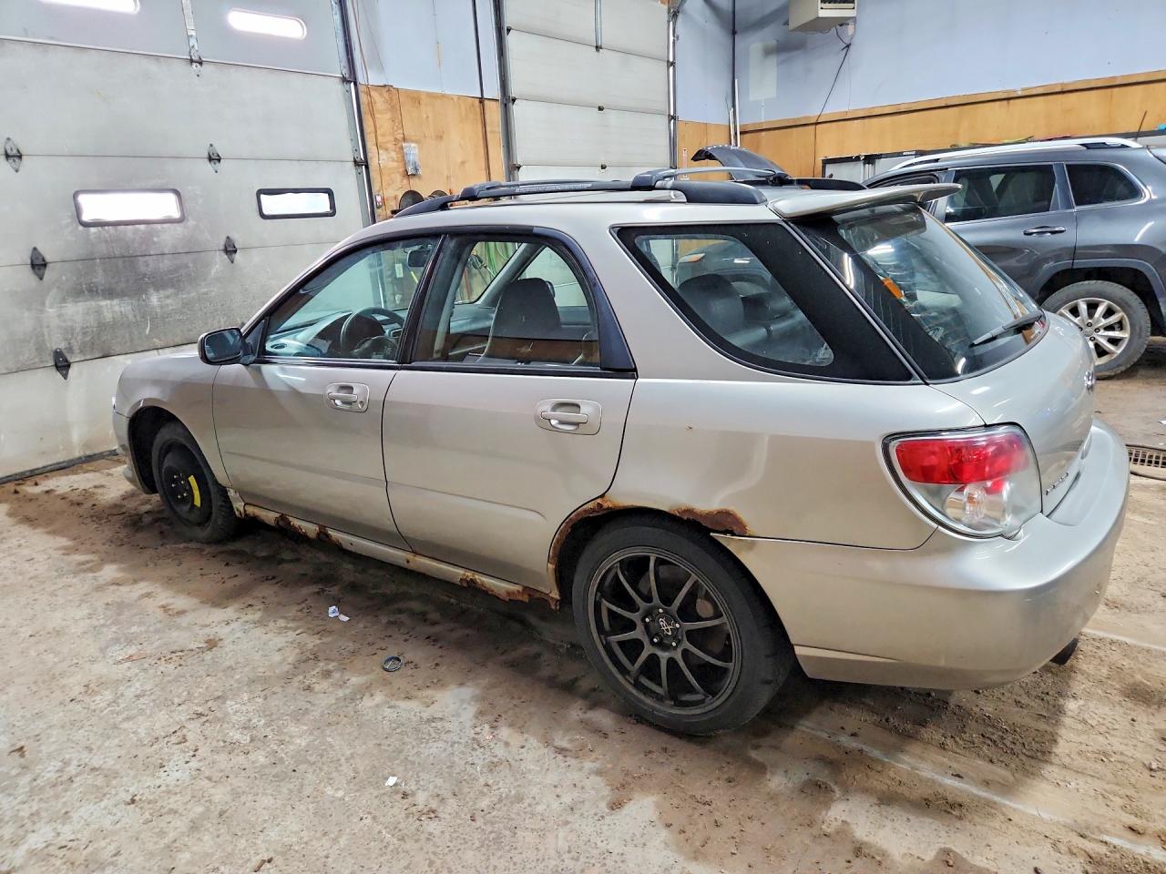 2007 Subaru Impreza Wrx Silver vin: JF1GG74657G805775