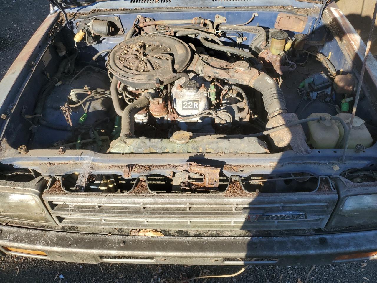 1983 Toyota Pickup 1/2 Ton Rn44 Blue vin: JT4RN44RXD1155356