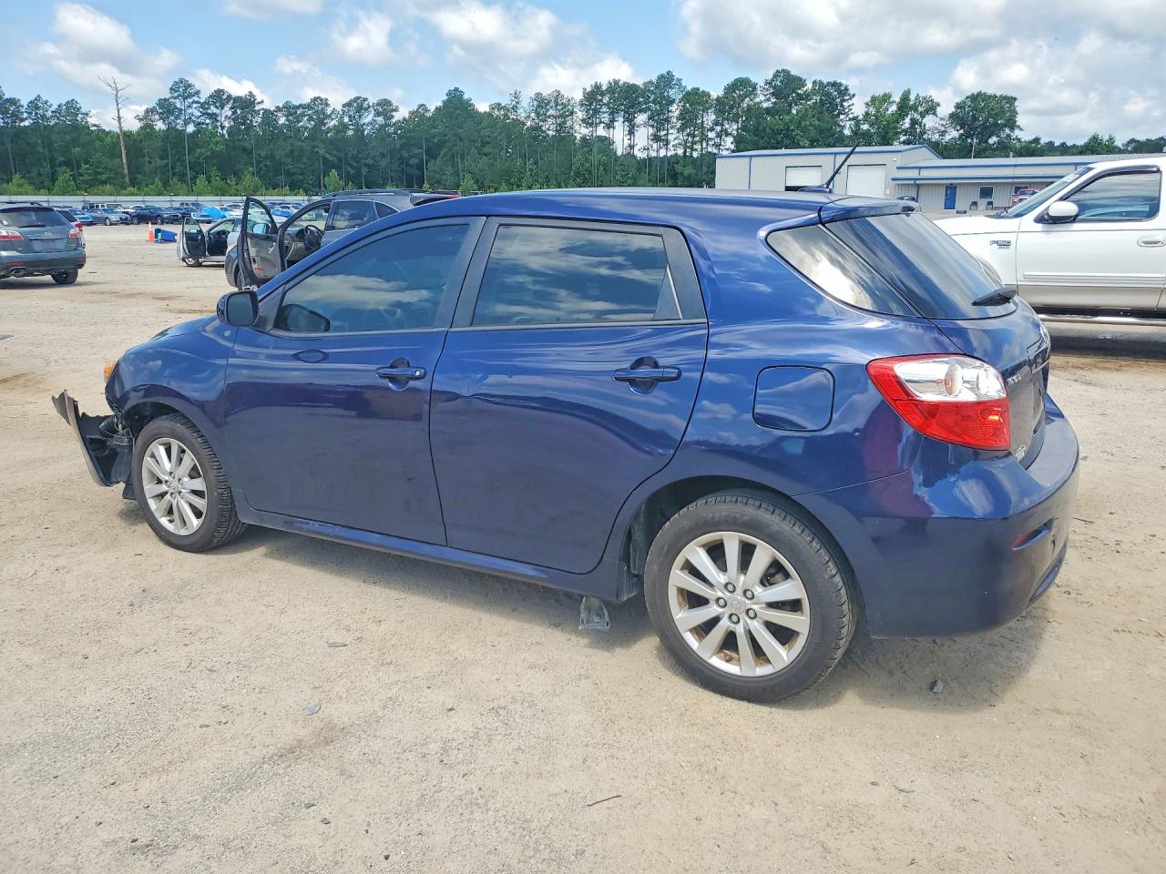 2010 Toyota Matrix Base Blue vin: 2T1KU4EE0AC270958