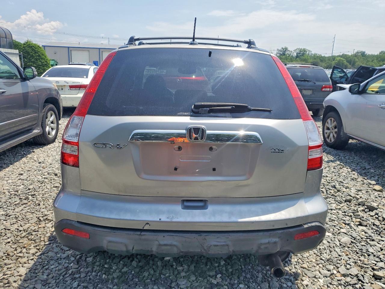 2007 Honda Cr-v Exl Silver vin: JHLRE48747C034648