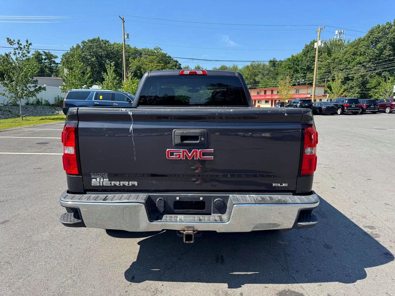 2015 Gmc Sierra K1500 Sle Black vin: 1GTV2UEC2FZ185697
