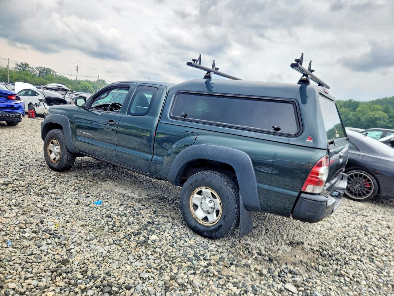 2009 Toyota Tacoma V6 Green vin: 5TEUU42N79Z627541