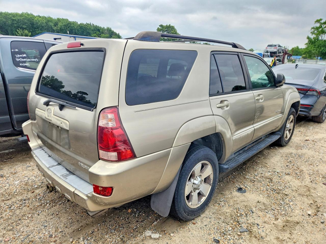 2004 Toyota 4runner Sr5 Gray vin: JTEBU14R748012953