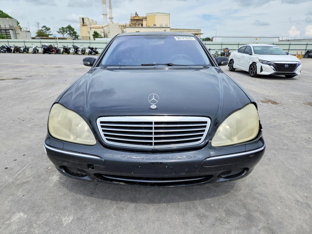 2001 Mercedes-benz S 500 Black vin: WDBNG75J51A177083