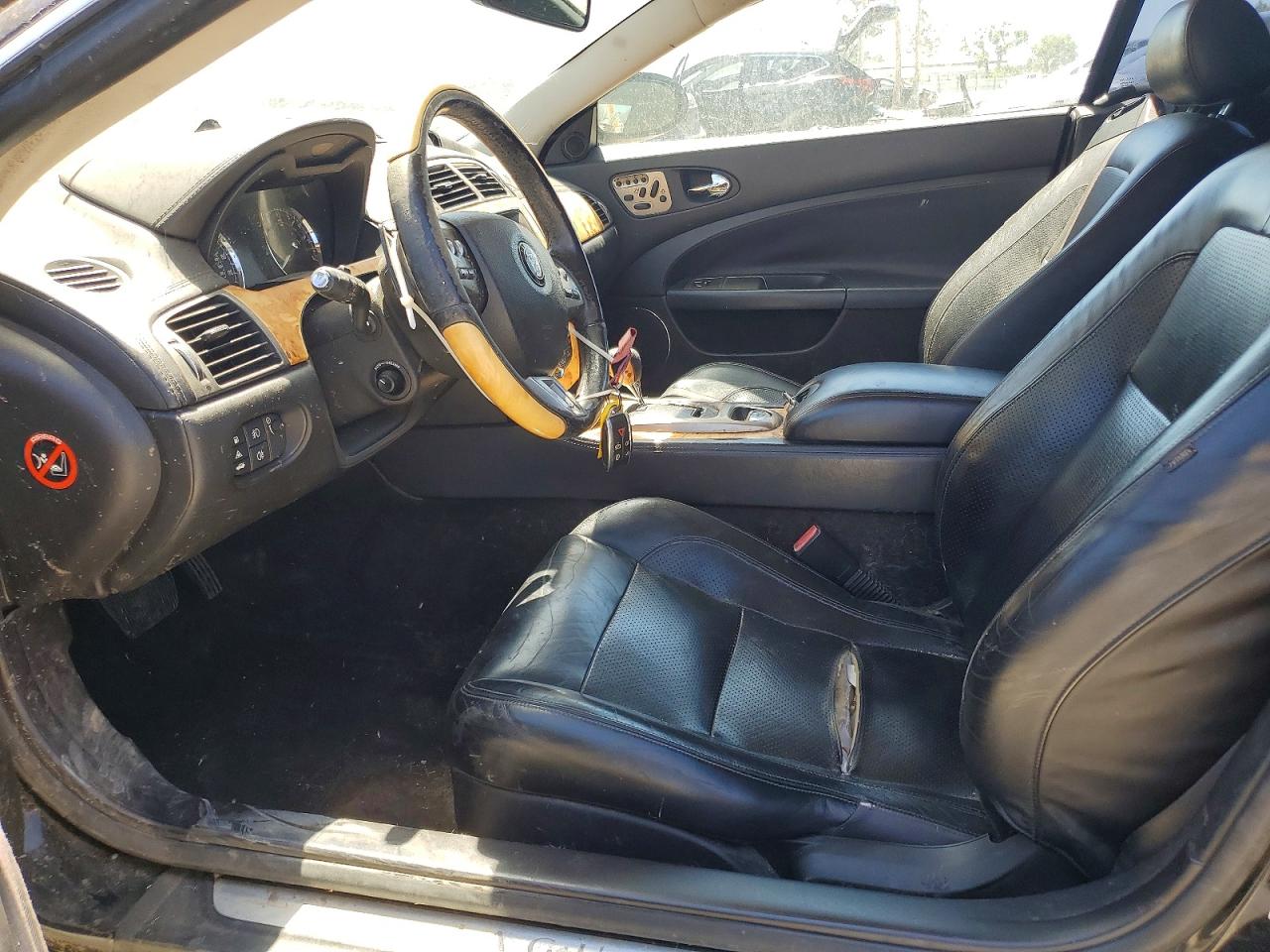 2007 Jaguar Xk Черный vin: SAJDA43B775B00178