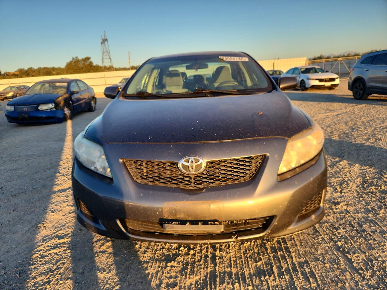 2009 Toyota Corolla Le Gray vin: 1NXBU40E59Z052693