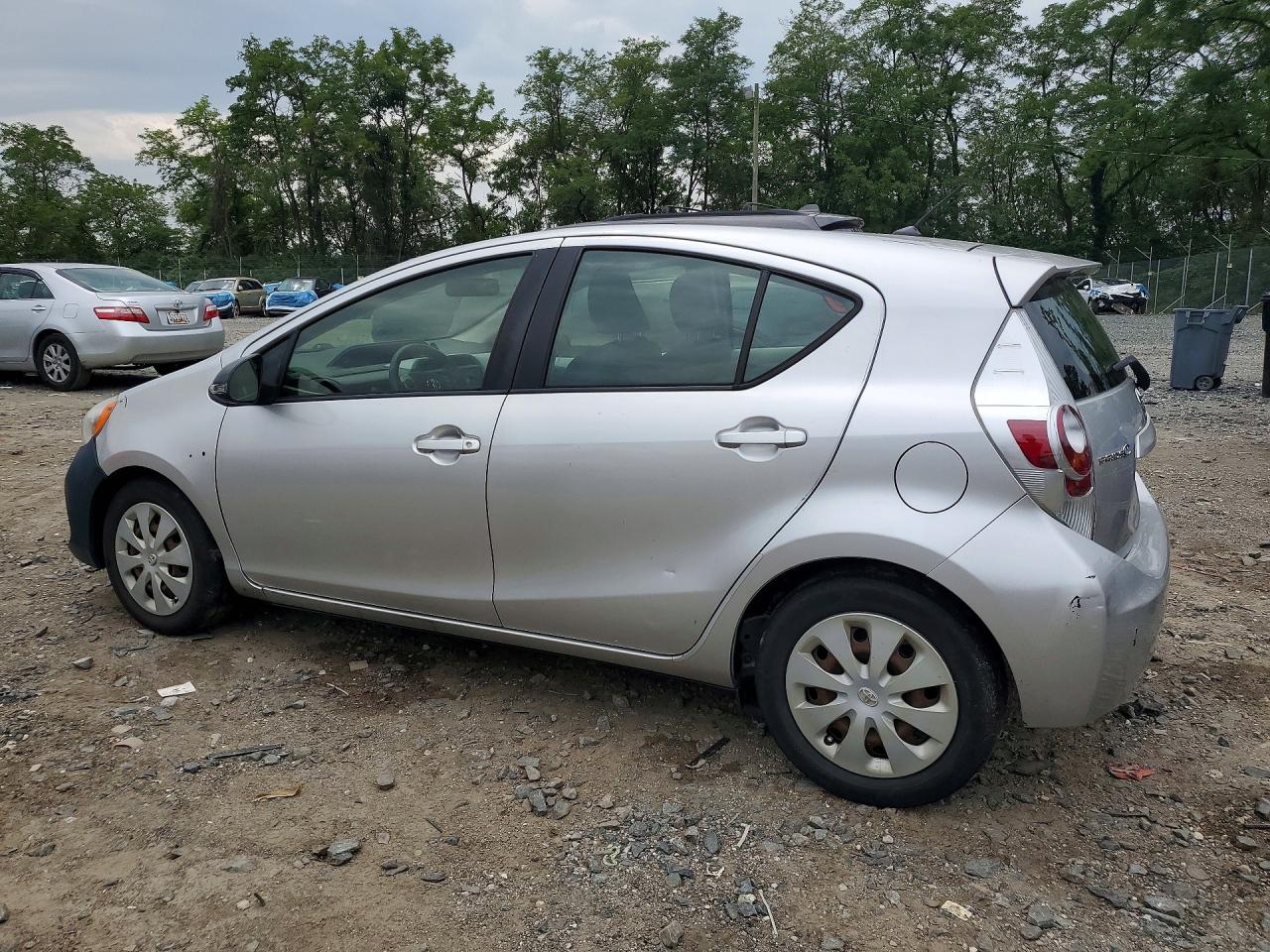 2012 Toyota Prius C Two Silver vin: JTDKDTB34C1014973