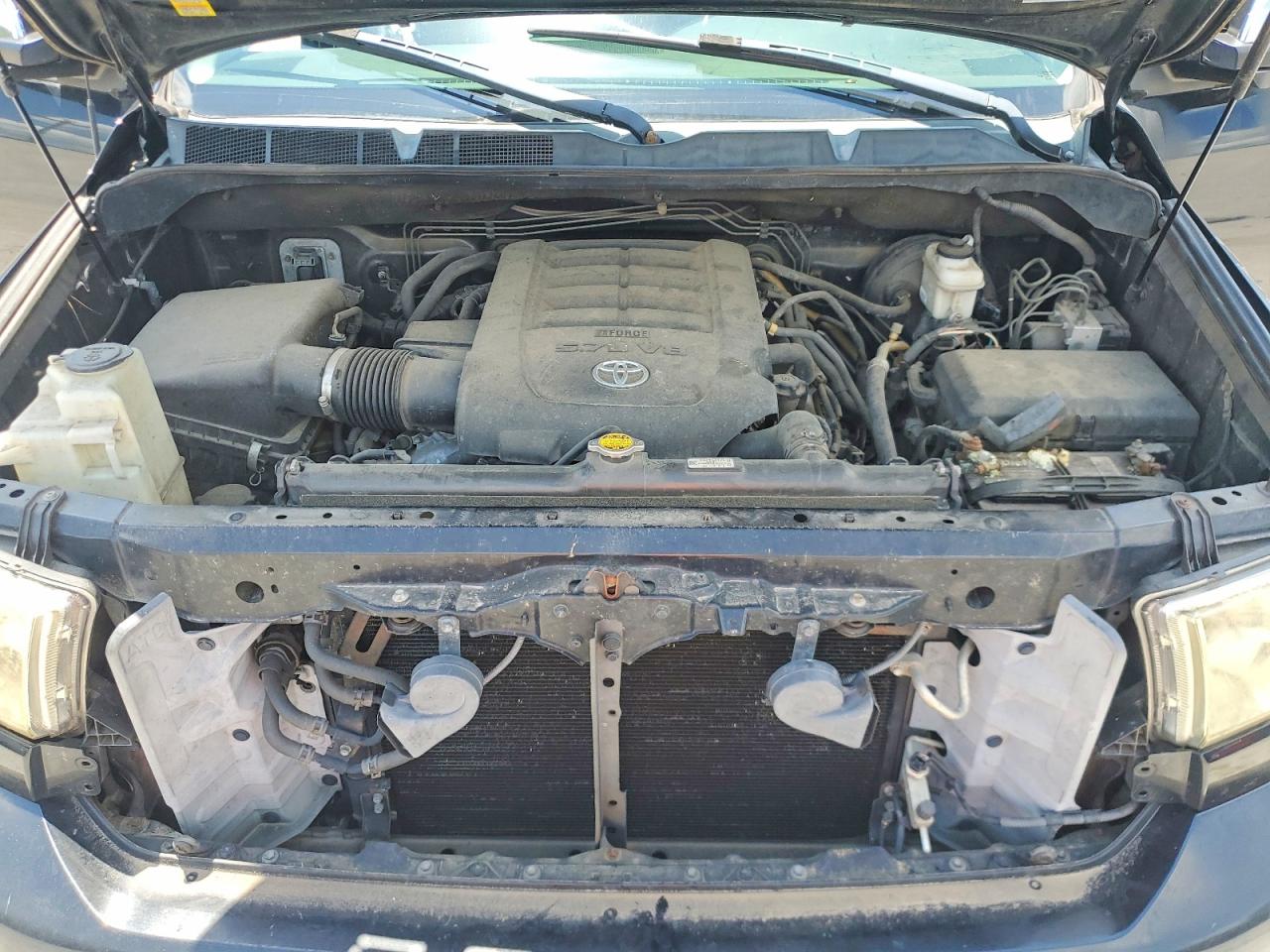 2012 Toyota Tundra Crewmax Limited Черный vin: 5TFHW5F16CX270165