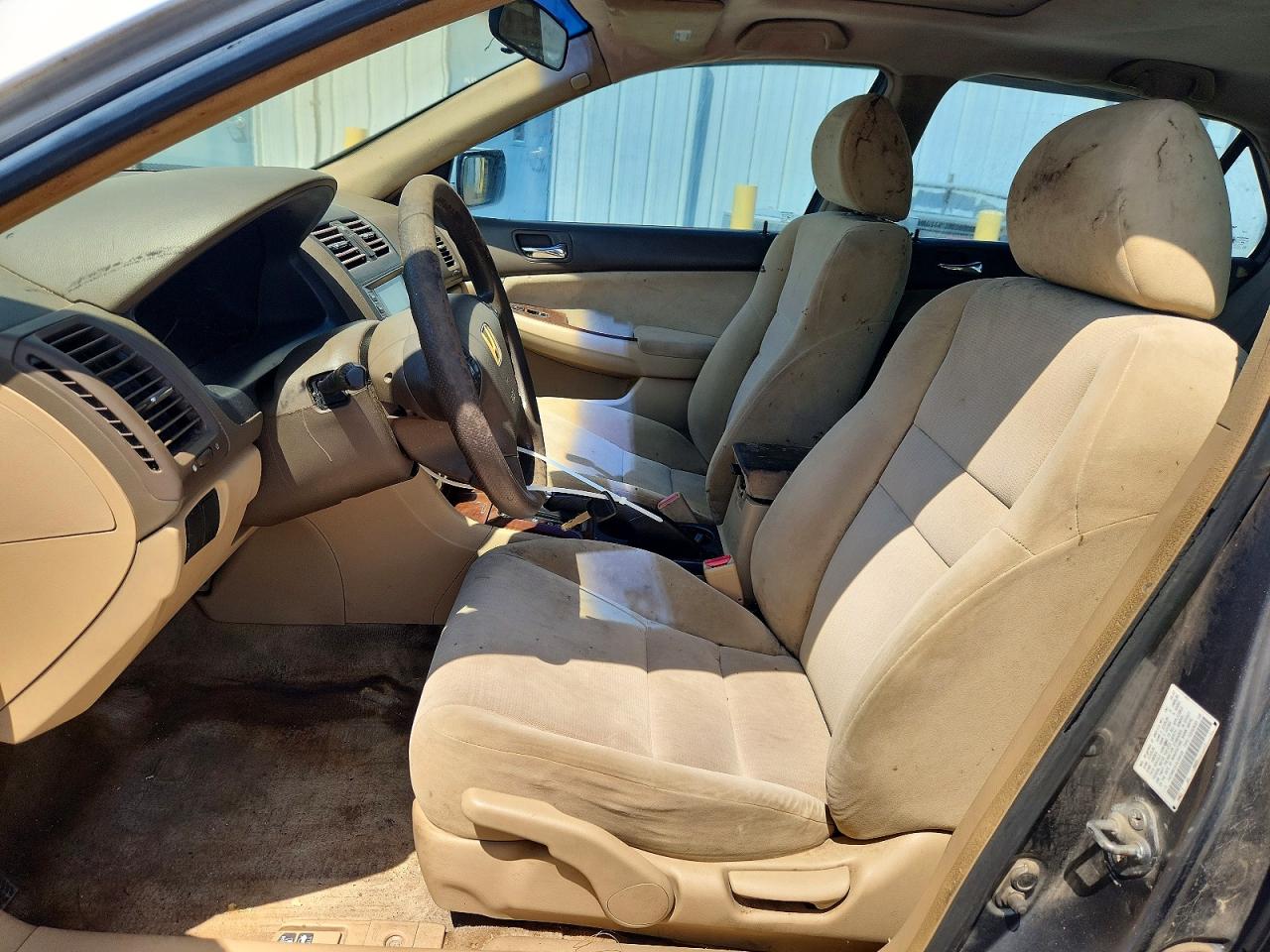 2007 Honda Accord Ex White vin: 1HGCM56747A168149