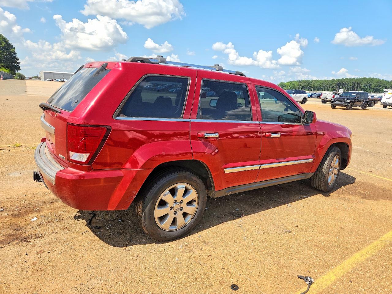 2010 Jeep Grand Cherokee Limited Red vin: 1J4RR5GTXAC150041