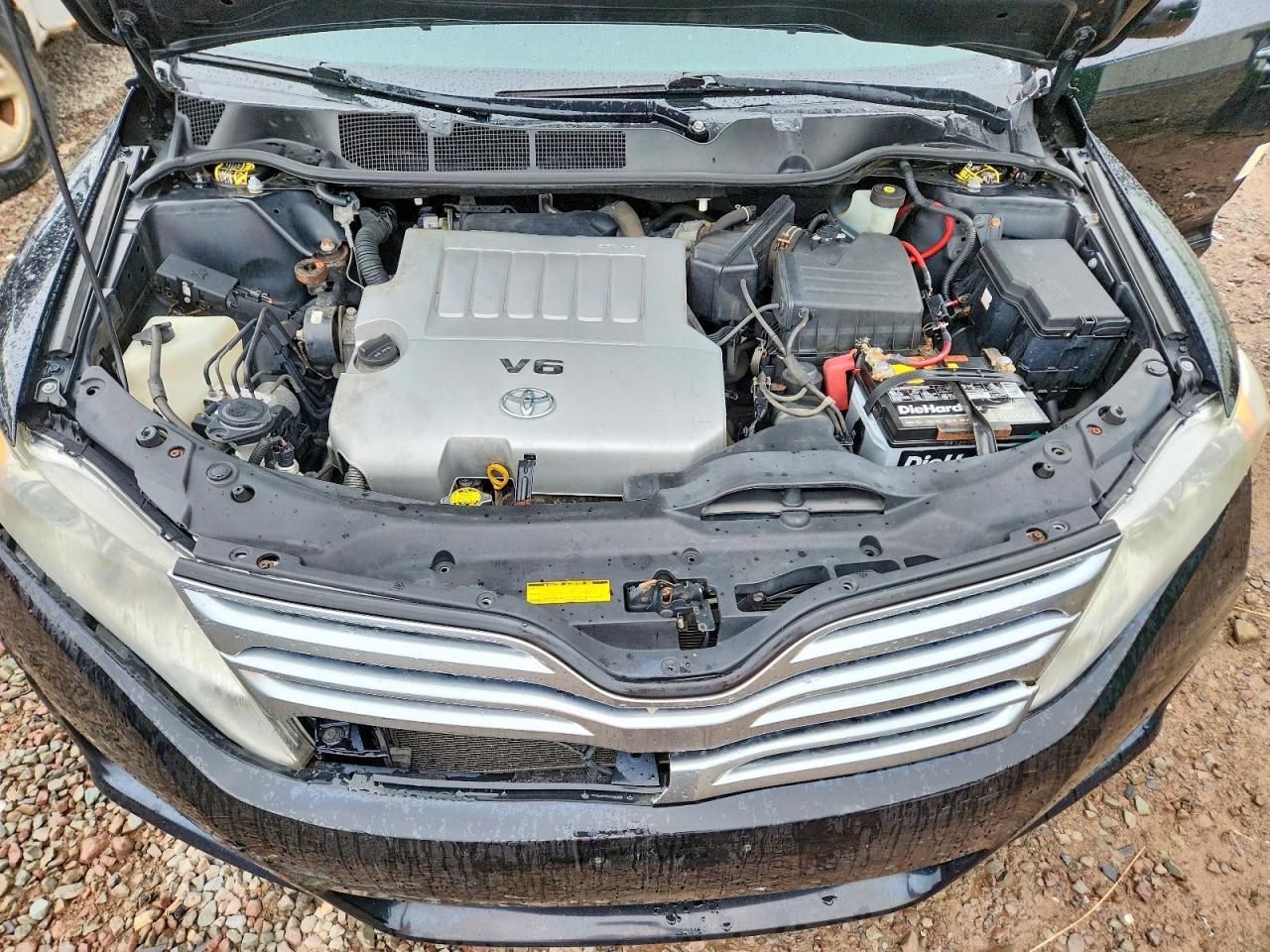 2012 Toyota Venza Xle Black vin: 4T3BK3BB1CU072456