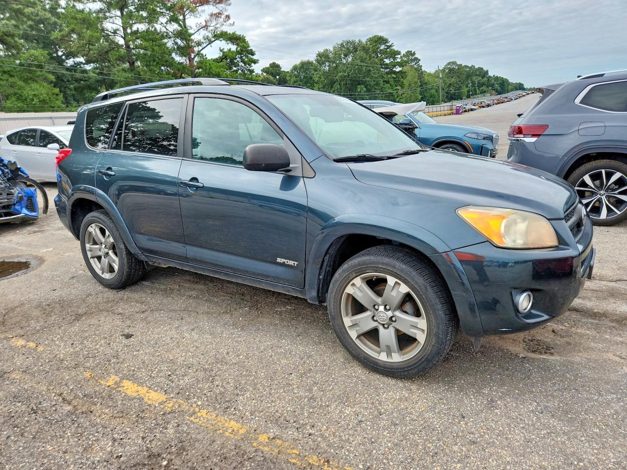 2010 Toyota Rav4 Sport Teal vin: 2T3RF4DV9AW037113