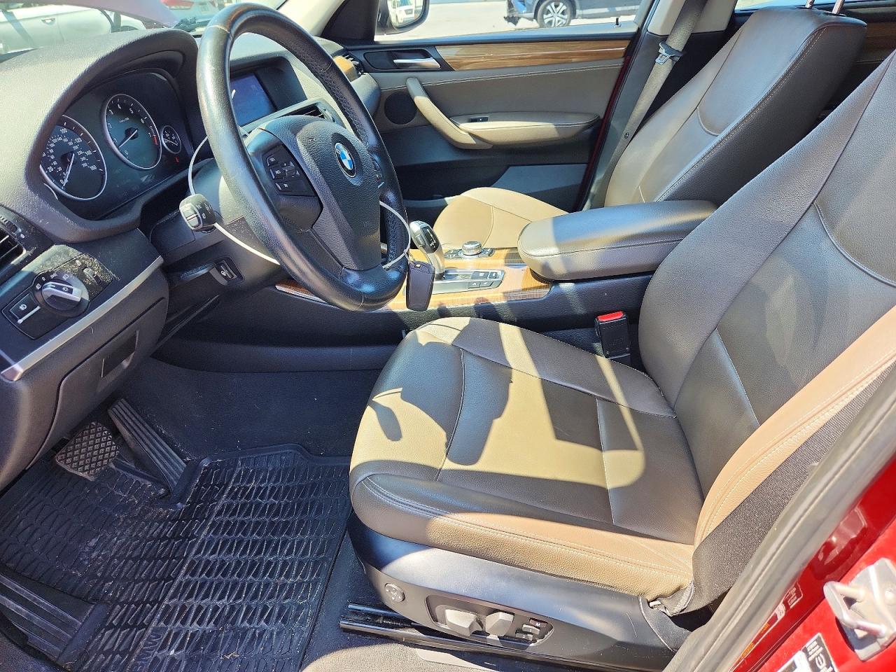 2011 Bmw X3 Xdrive28i Maroon vin: 5UXWX5C57BL704741