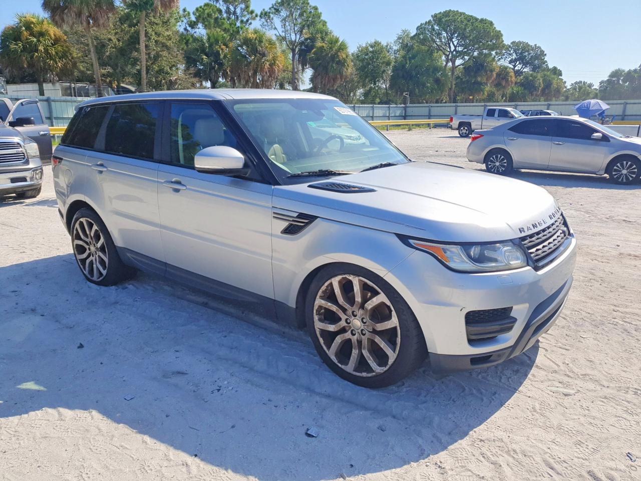 2014 Land Rover Range Rover Sport Se Silver vin: SALWG2WF9EA397909