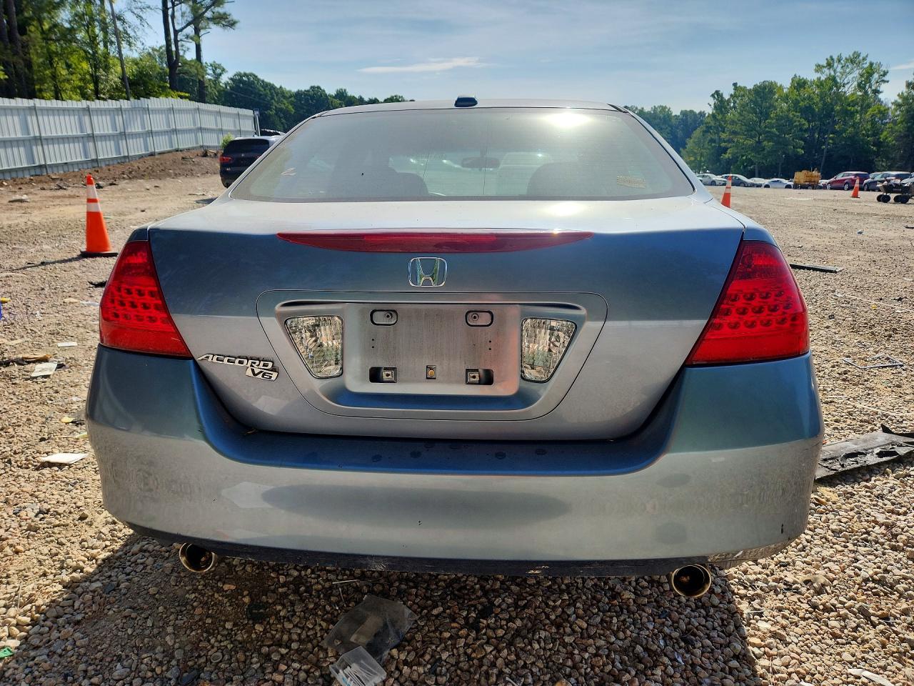2007 Honda Accord Ex Blue vin: 1HGCM66807A025715