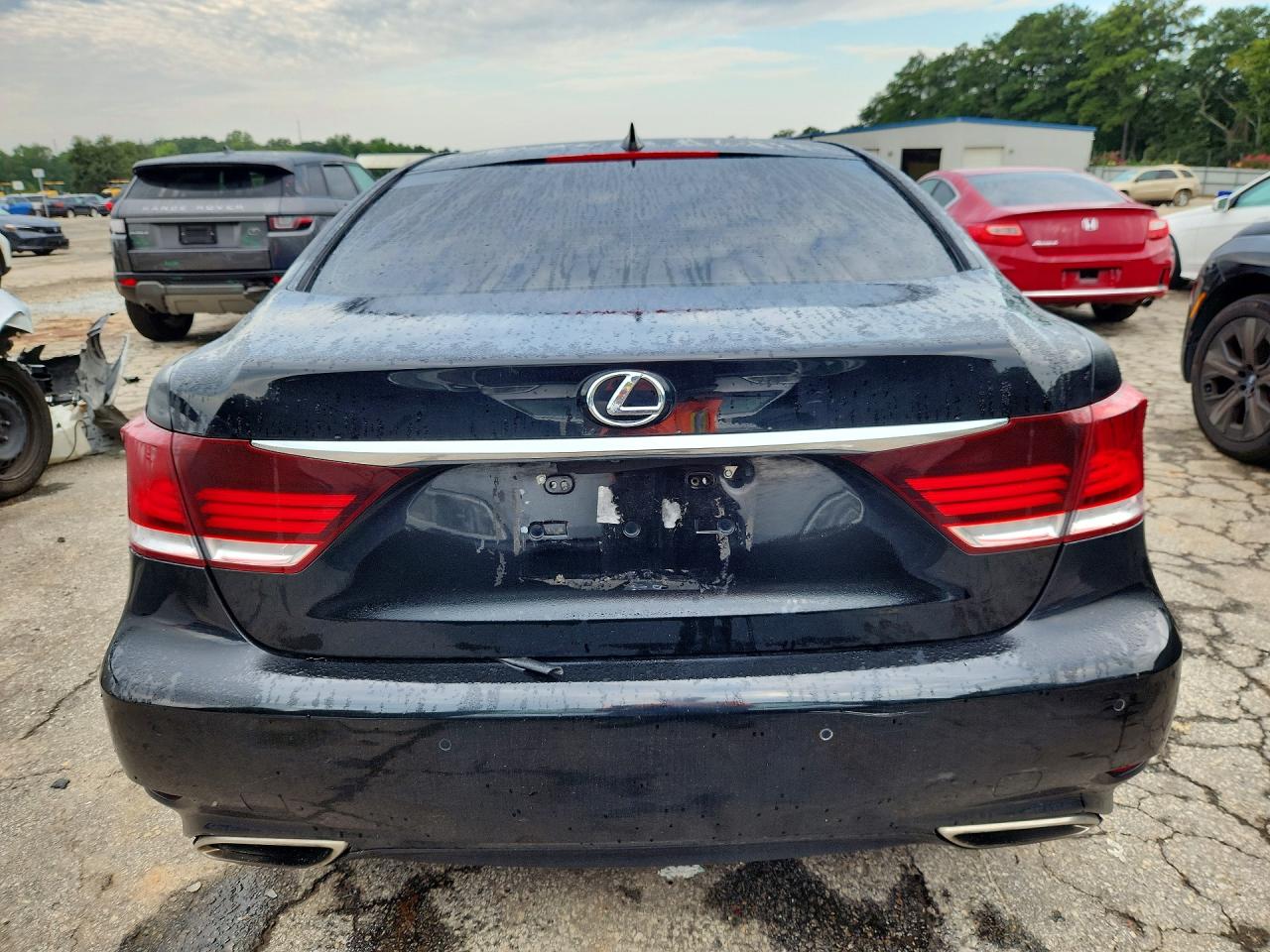2014 Lexus Ls 460l Black vin: JTHGL1EF3E5053065