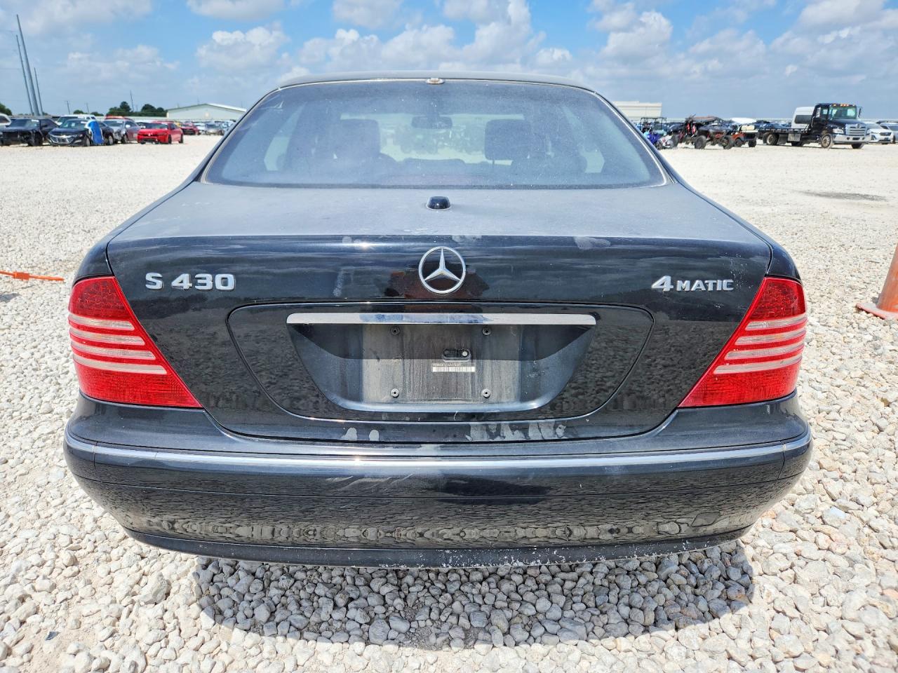 2006 Mercedes-benz S 430 4matic Black vin: WDBNG83J26A478281
