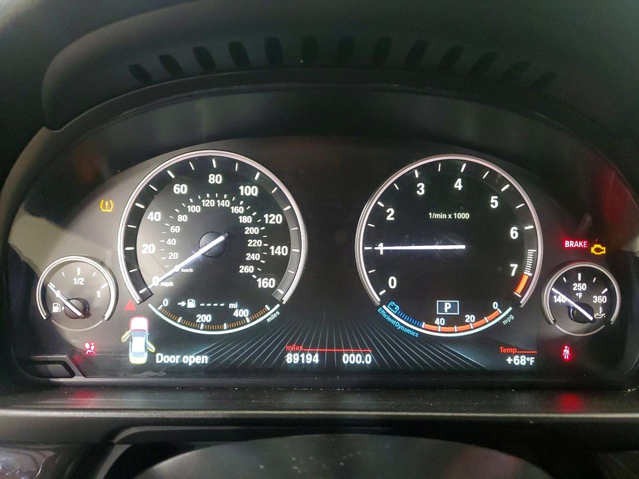 2014 Bmw 535 Xi White vin: WBA5B3C59ED537715