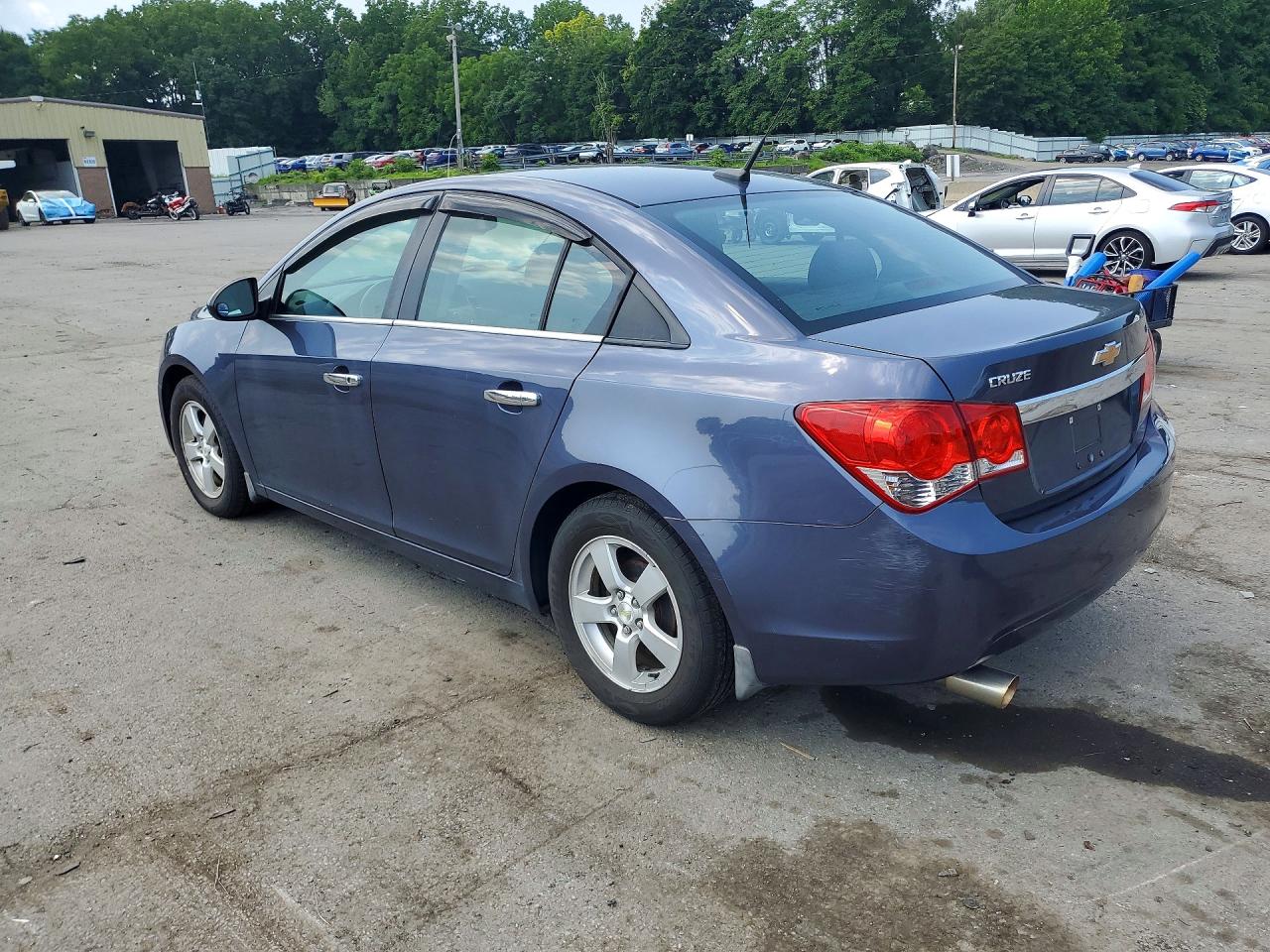 2014 Chevrolet Cruze Lt Blue vin: 1G1PC5SBXE7400253