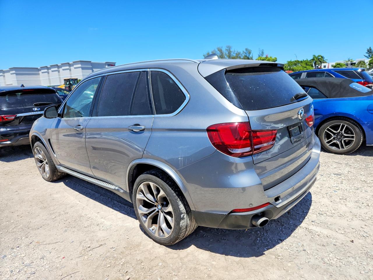 2014 Bmw X5 Xdrive35i Gray vin: 5UXKR0C54E0H21436