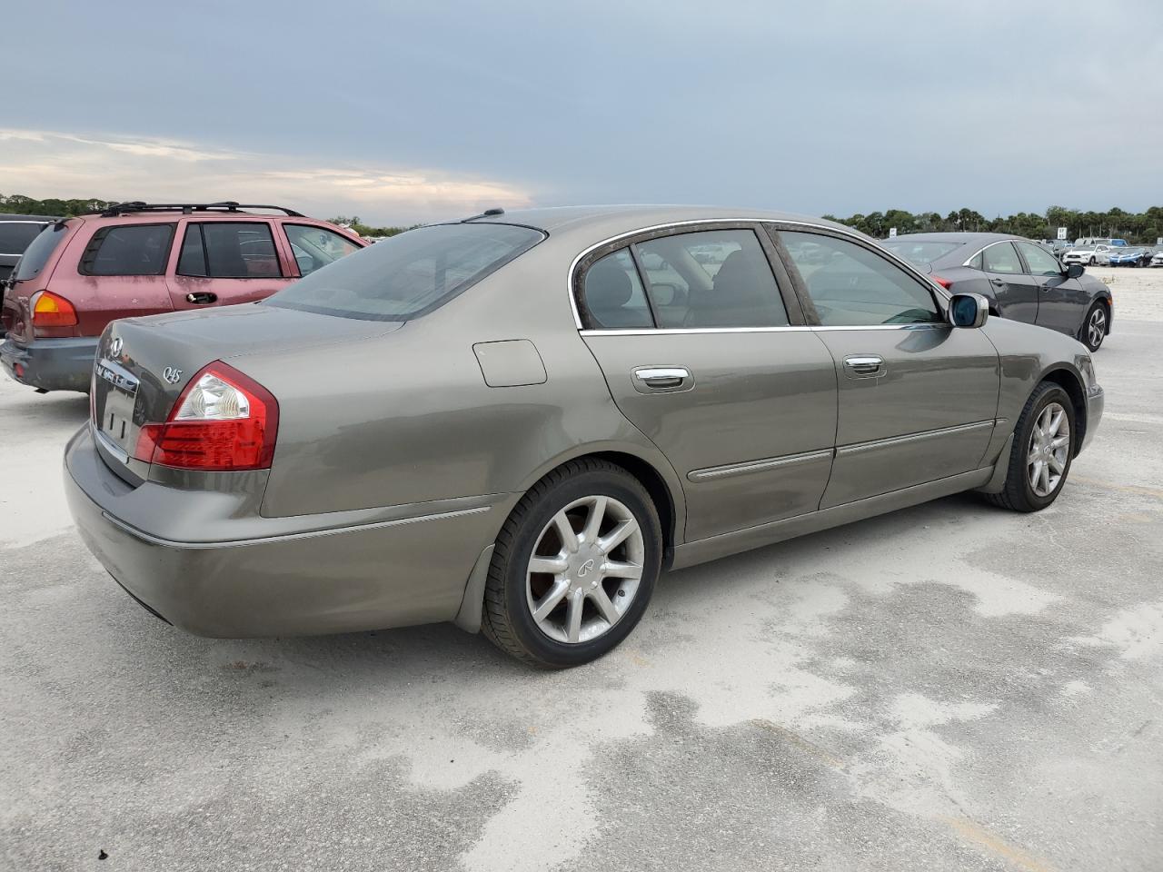 2005 Infiniti Q45 Gray vin: JNKBF01A85M100893