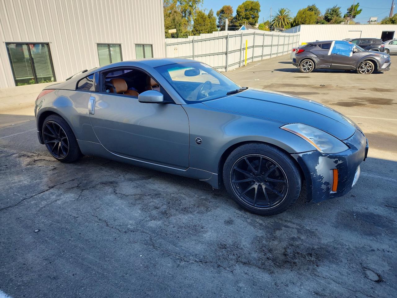 2005 Nissan 350z Base Silver vin: JN1AZ34D35M608610