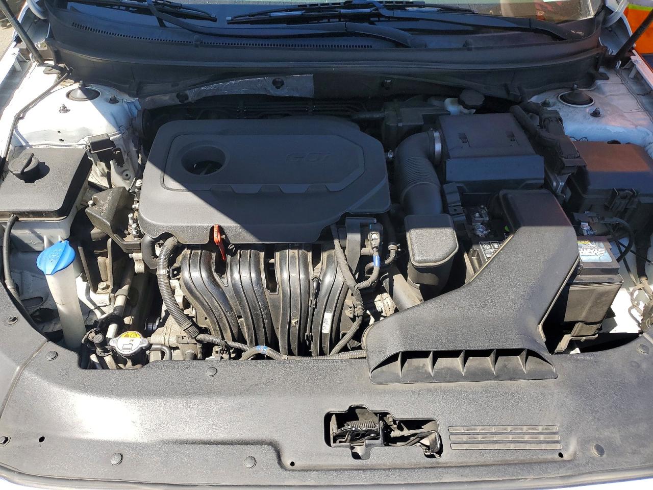 2018 Hyundai Sonata Se White vin: 5NPE24AF6JH680534