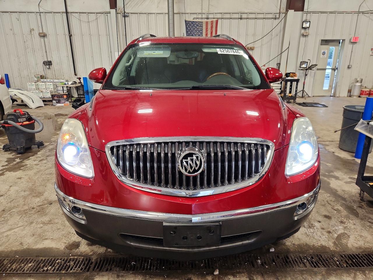 2012 Buick Enclave Красный vin: 5GAKVDED9CJ376757