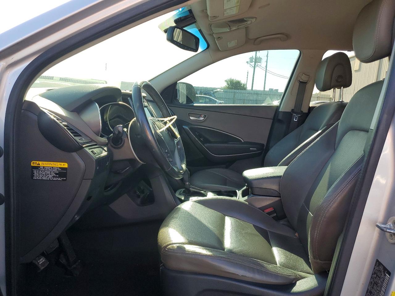 2015 Hyundai Santa Fe Limited Silver vin: KM8SN4HF1FU114225