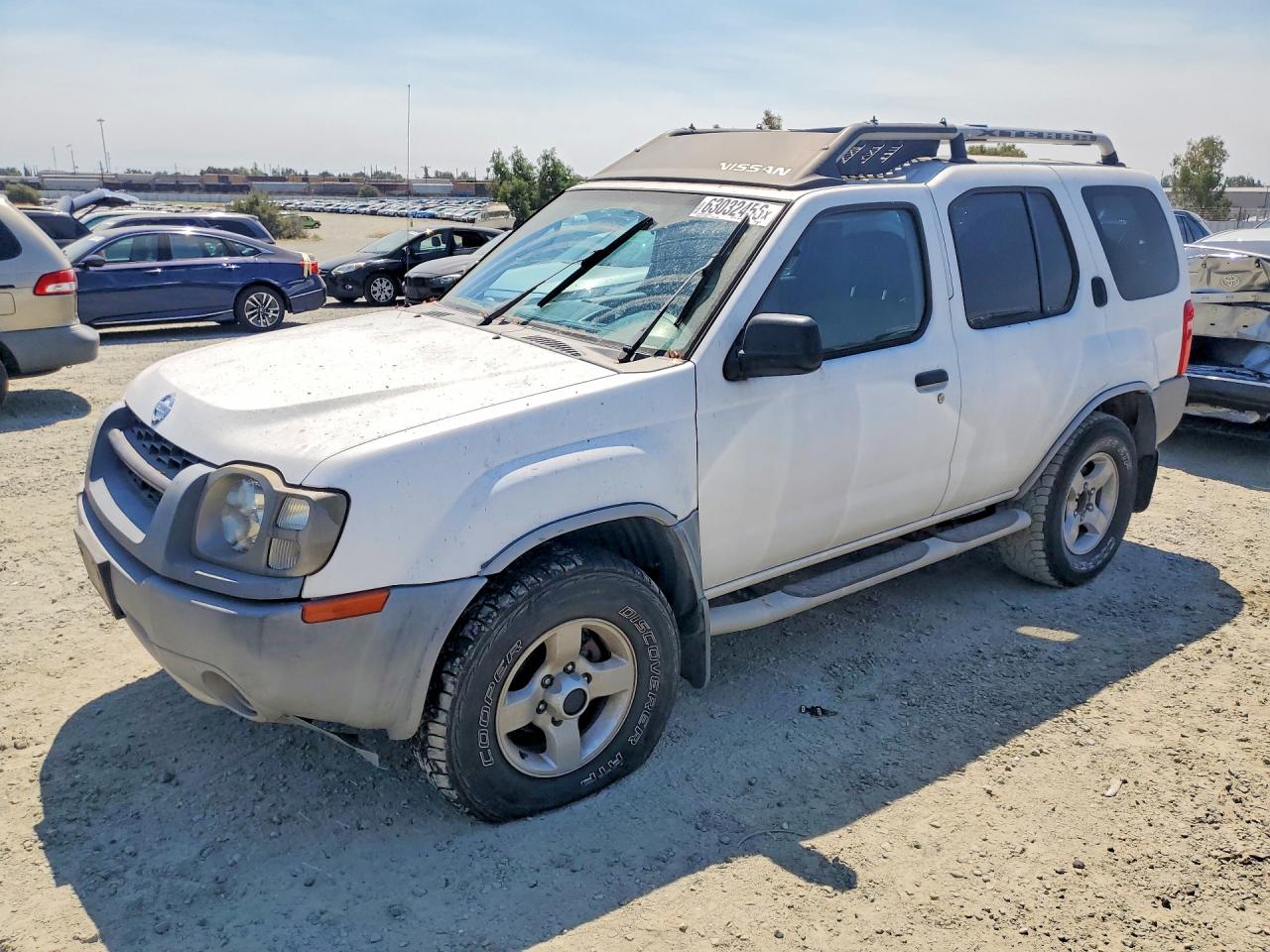 2004 Nissan Xterra Xe White vin: 5N1ED28Y54C601579
