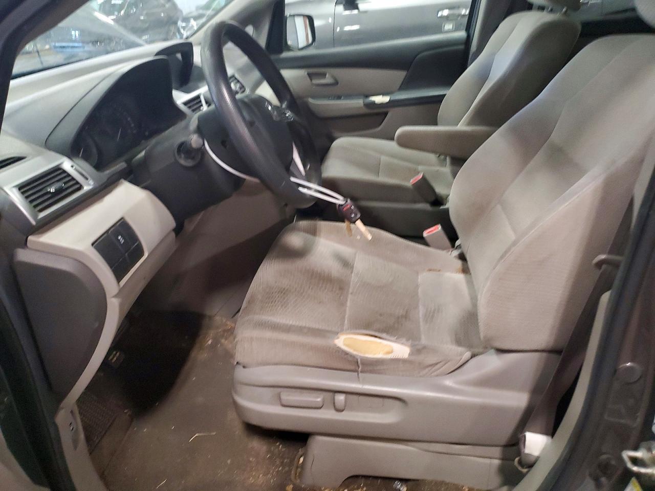2012 Honda Odyssey Lx Серый vin: 5FNRL5H22CB114945