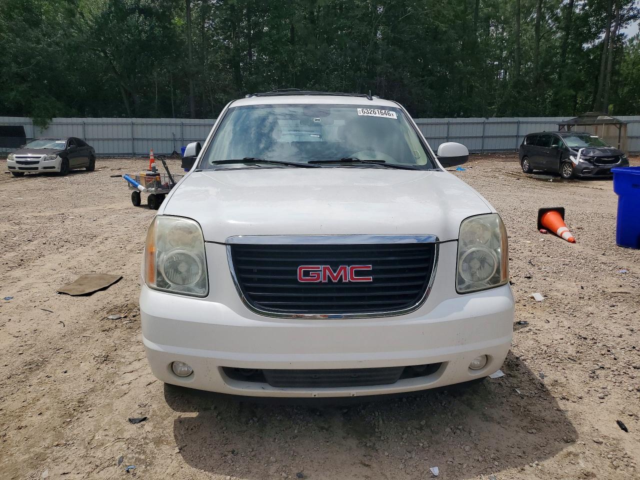 2010 Gmc Yukon Xl K1500 Slt White vin: 1GKUKKE37AR238455