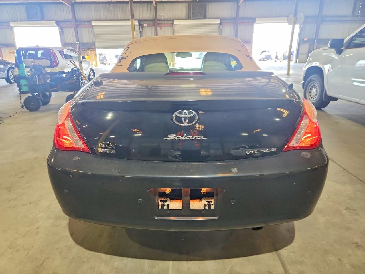 2006 Toyota Camry Solara Sle V6 Black vin: 4T1FA38P66U072635