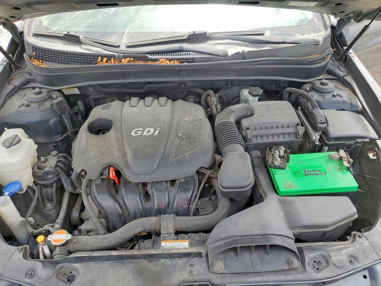 2012 Hyundai Sonata Gls Blue vin: 5NPEB4AC6CH379500