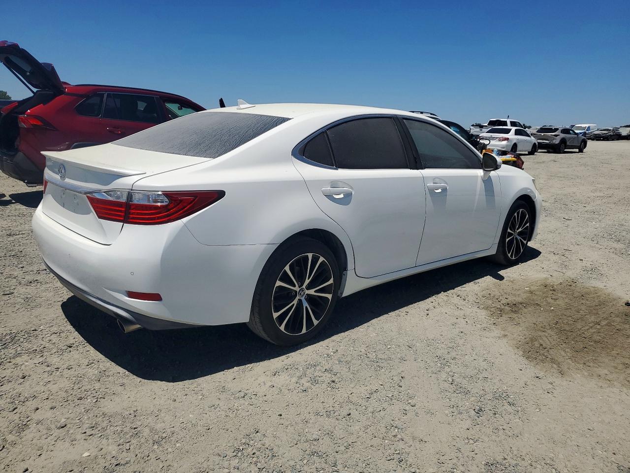 2014 Lexus Es 350 White vin: JTHBK1GGXE2087279