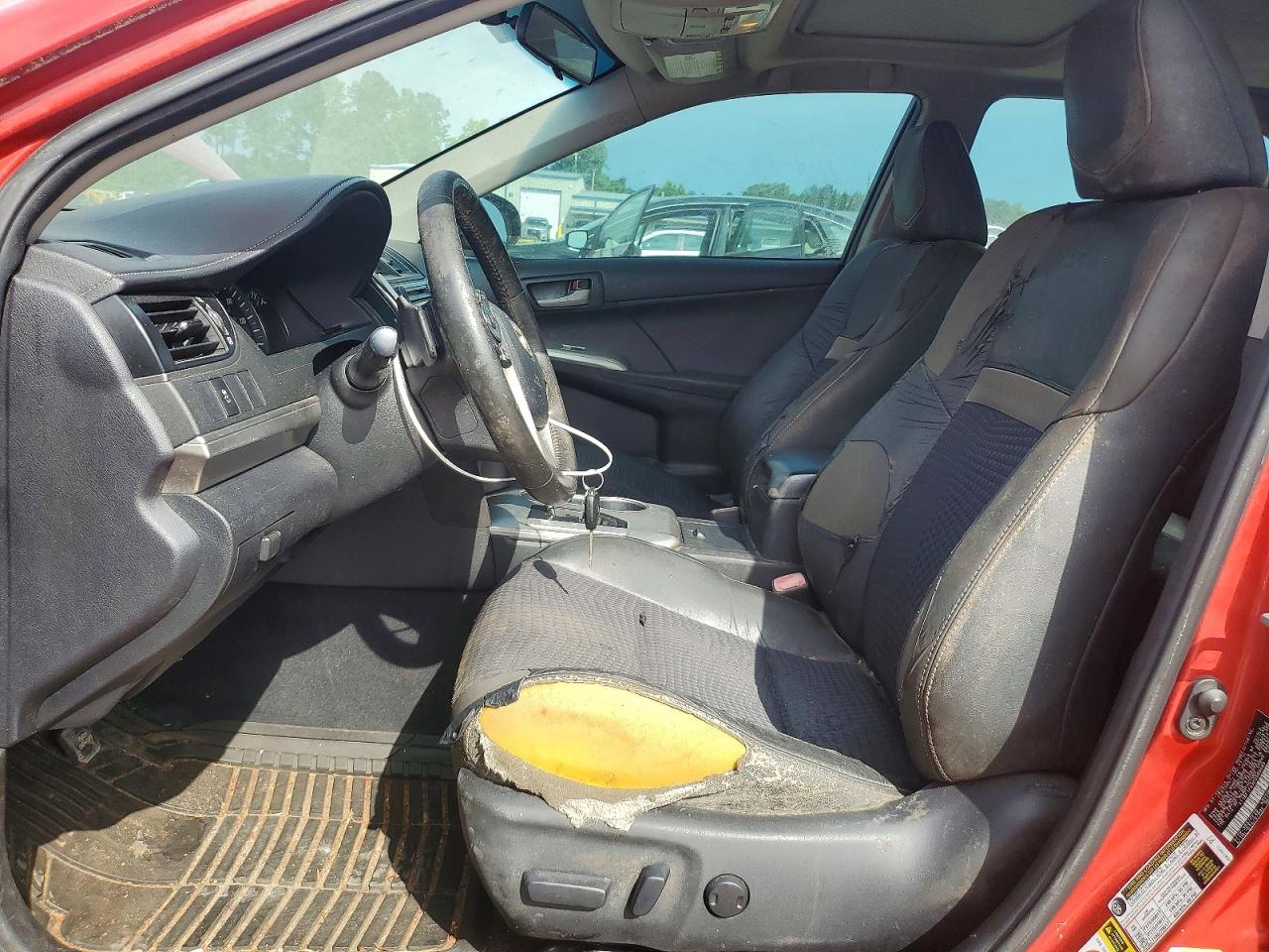2012 Toyota Camry Se Red vin: 4T1BF1FK9CU569685