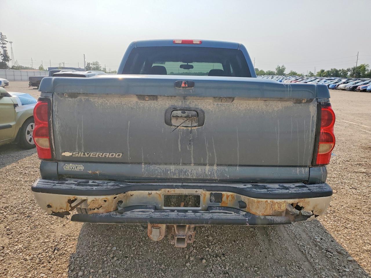 2006 Chevrolet Silverado K1500 Gray vin: 2GCEK13T861249817