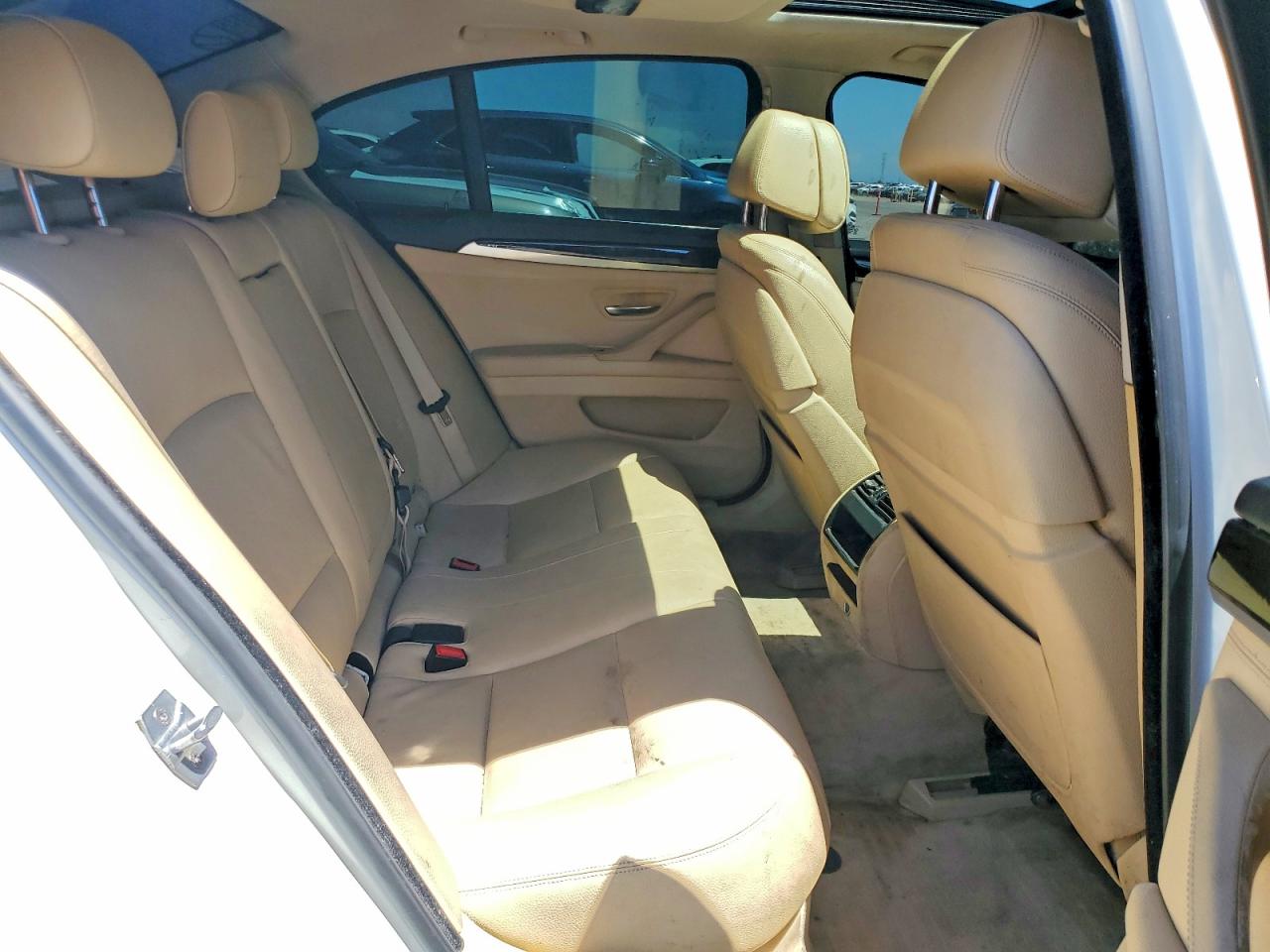 2014 Bmw 535 I White vin: WBA5B1C55ED475010