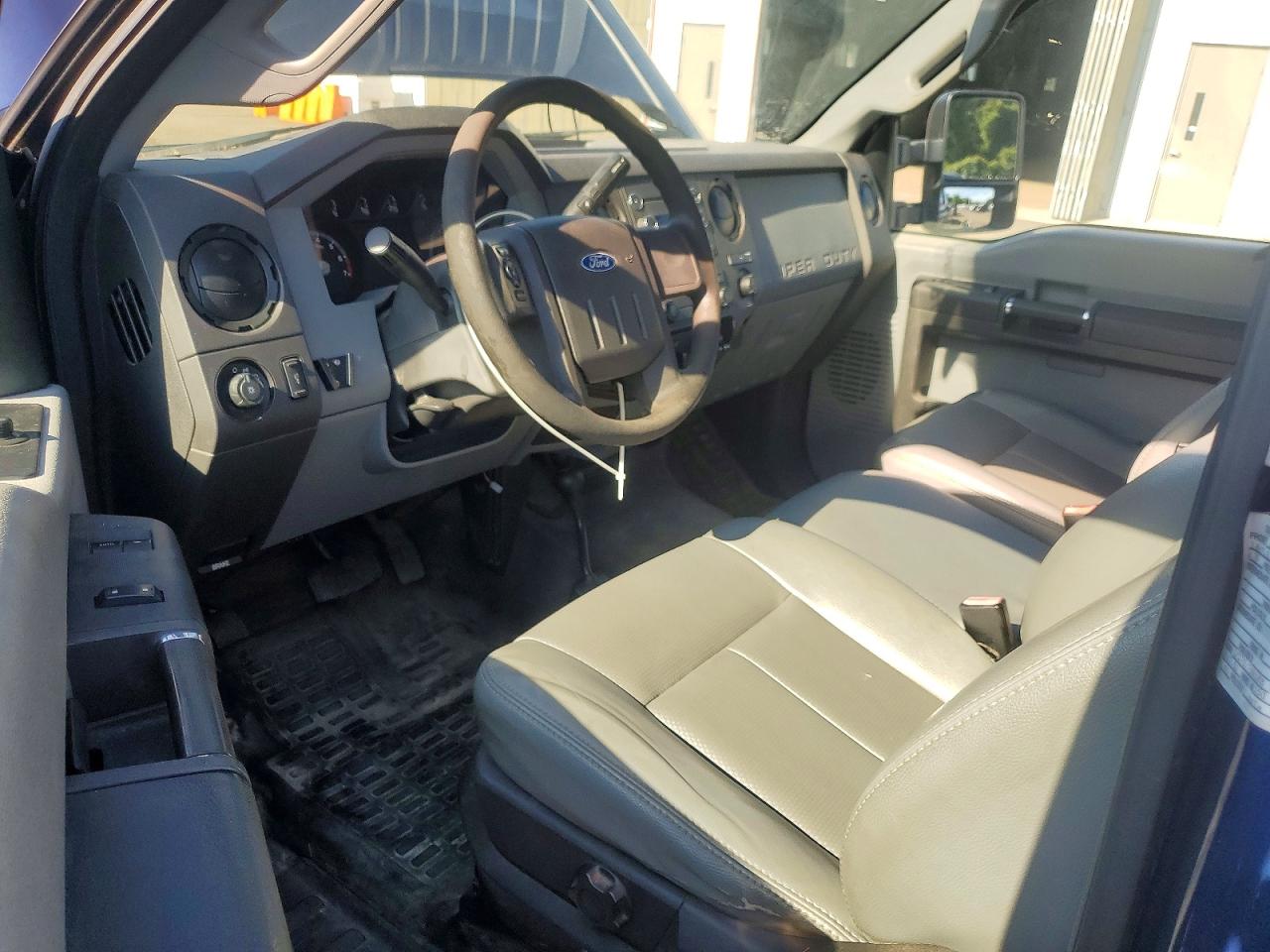 2012 Ford F350 Super Duty Blue vin: 1FTBF3B67CEA22076