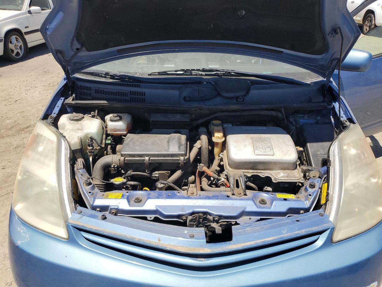 2005 Toyota Prius Base Blue vin: JTDKB20UX57048198