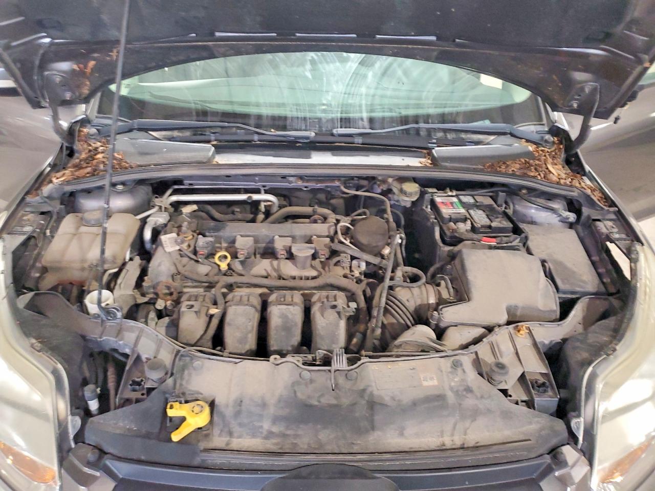 2014 Ford Focus Se Gray vin: 1FADP3F20EL228342