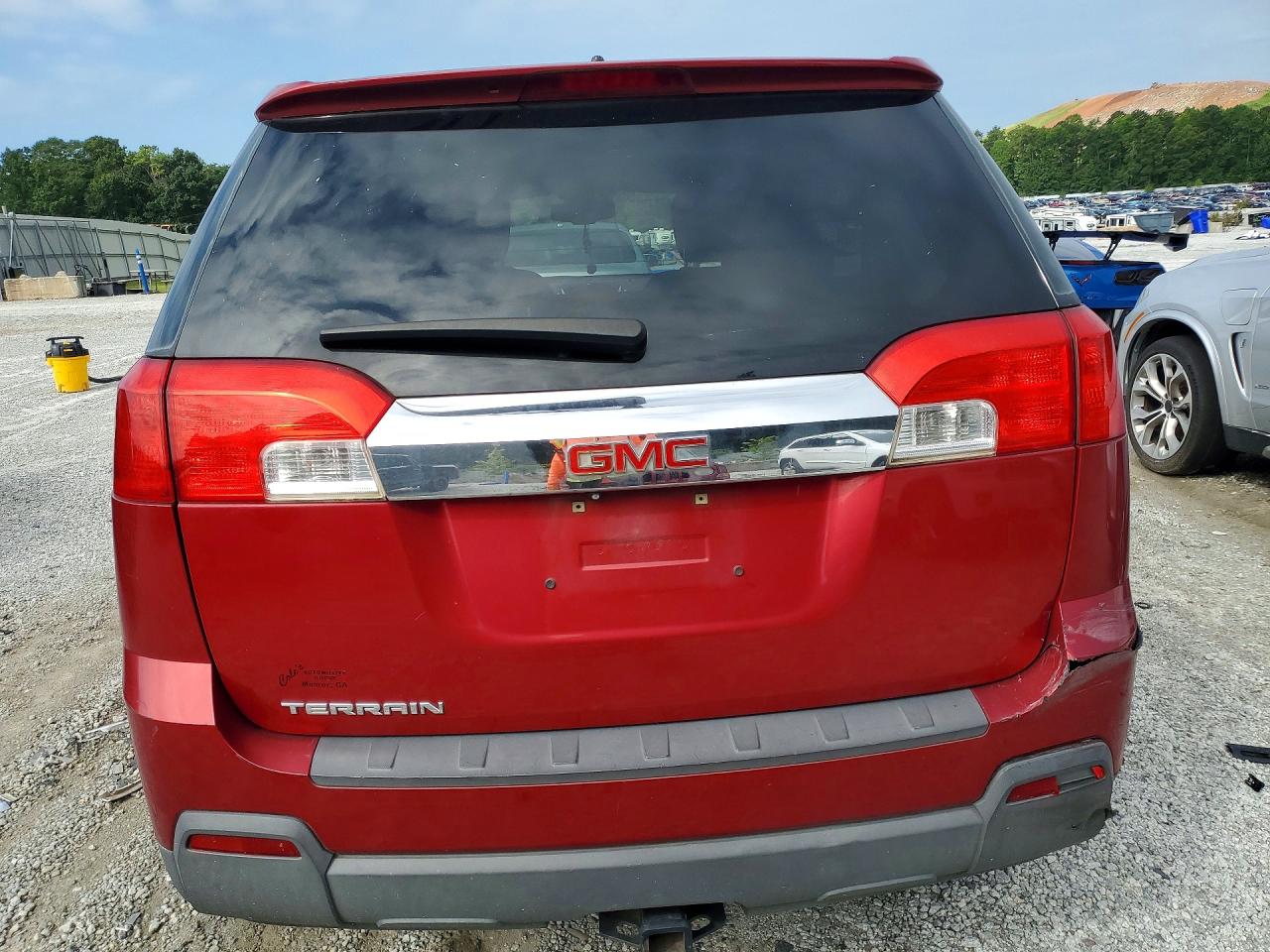 2013 Gmc Terrain Sle Red vin: 2GKALMEK0D6125661