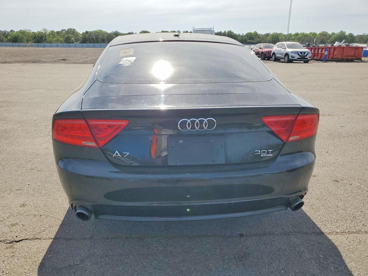 2012 Audi A7 Premium Plus Черный vin: WAUYGBFC9CN104664