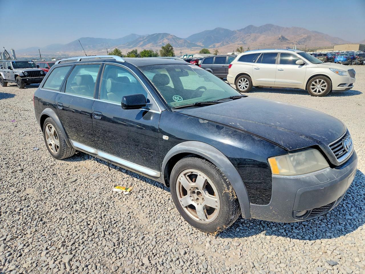 2002 Audi Allroad Черный vin: WA1YD64B82N148712