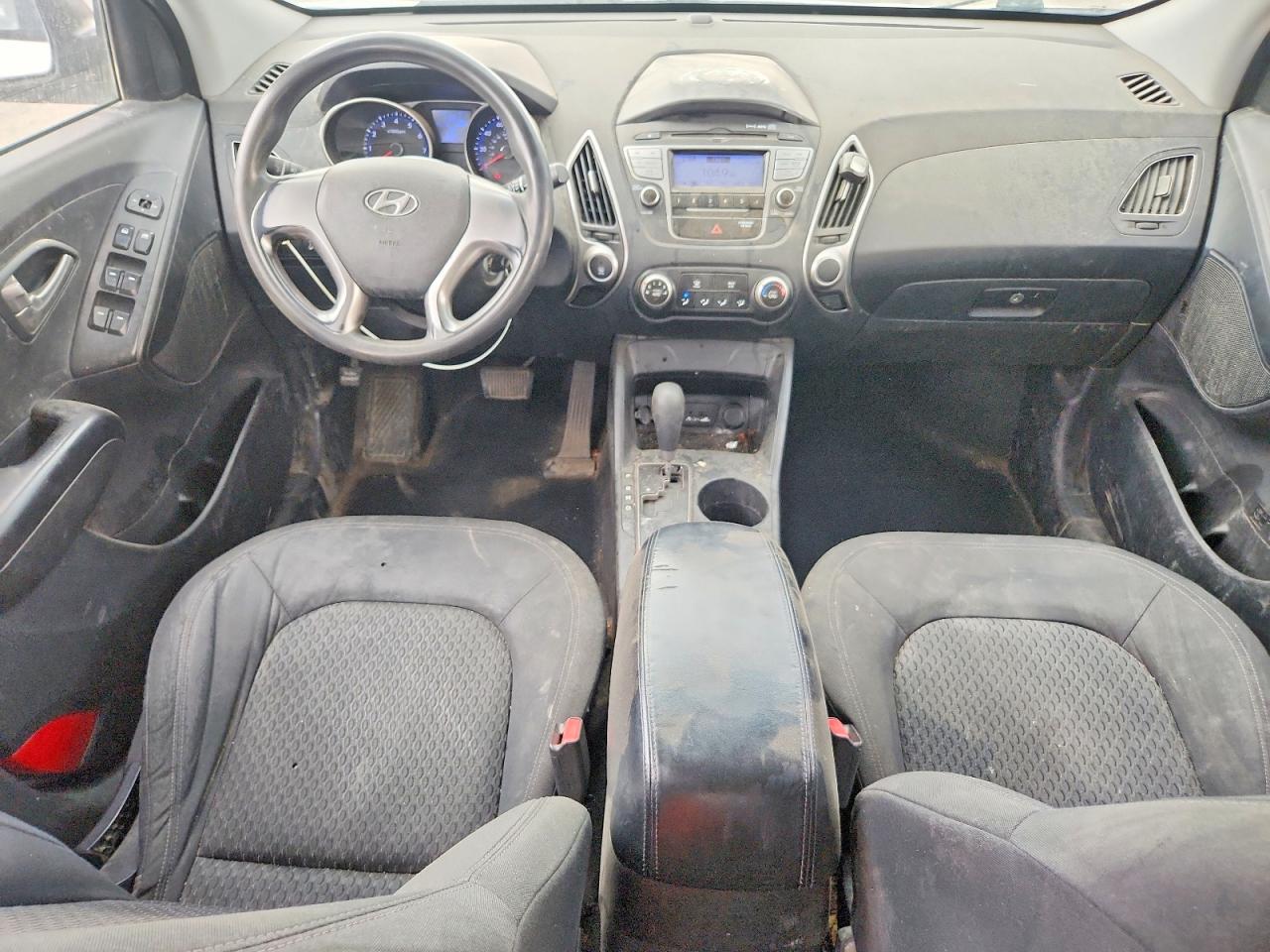 2010 Hyundai Tucson Gls Silver vin: KM8JT3AC4AU077594